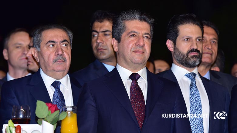 به‌ به‌شداری مه‌سرور بارزانی یادی 70 ساڵه‌ی دامه‌زراندنی كۆماری چین كرایه‌وه‌
